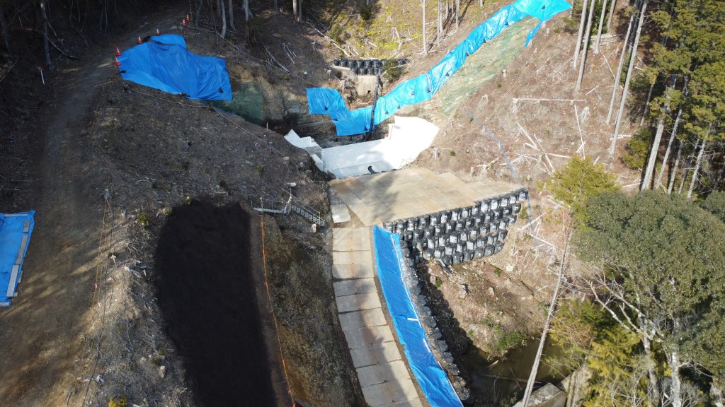 通常砂防工事（防安・重点・ＩＣＴ簡易・週休２日・男川第３５支川・Ｒ５国補正）のサムネイル画像